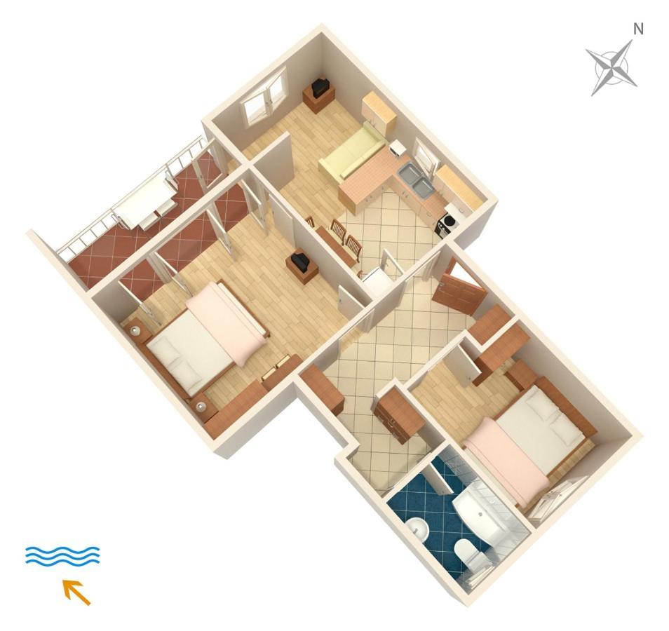 Apartments With A Parking Space Punat, Krk - 5410 Exterior photo
